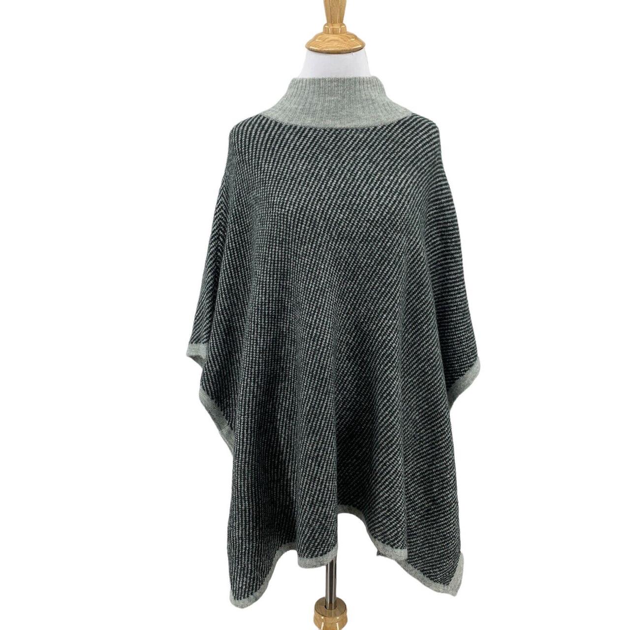 Ann Taylor Mock Neck Poncho Sweater Women XS/S Extra... - Depop