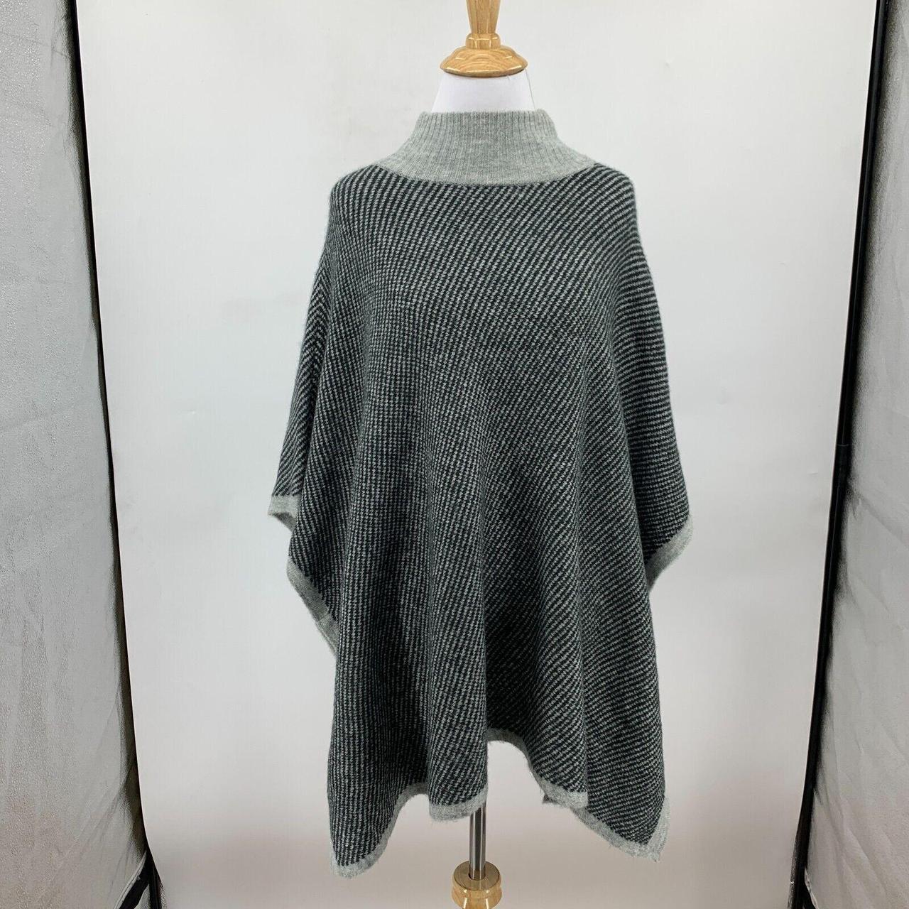 Ann Taylor Mock Neck Poncho Sweater Women XS/S Extra... - Depop