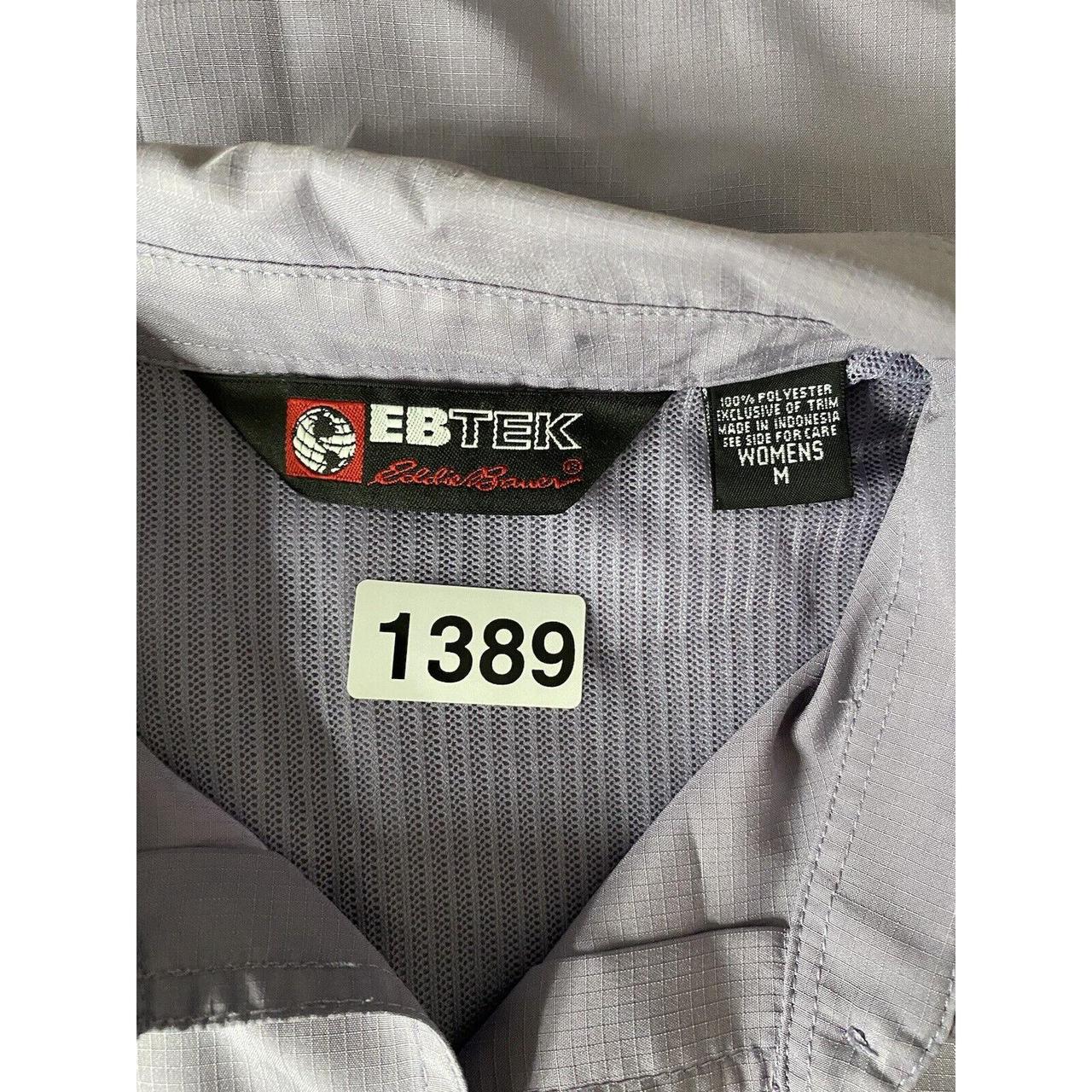 Eddie bauer ebtek purple ripstop long sleeve outdoor... - Depop