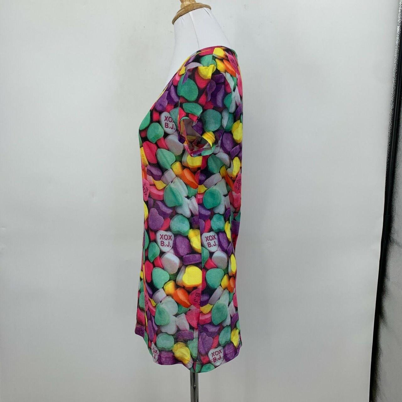 Vintage Betsey Johnson Candy Hearts Shirt Women's... Depop