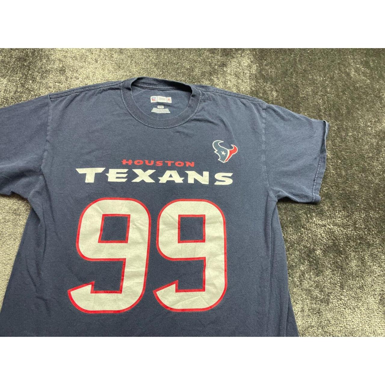 Houston Texans Gridiron Vintage Short Sleeve T-Shirt - Blue