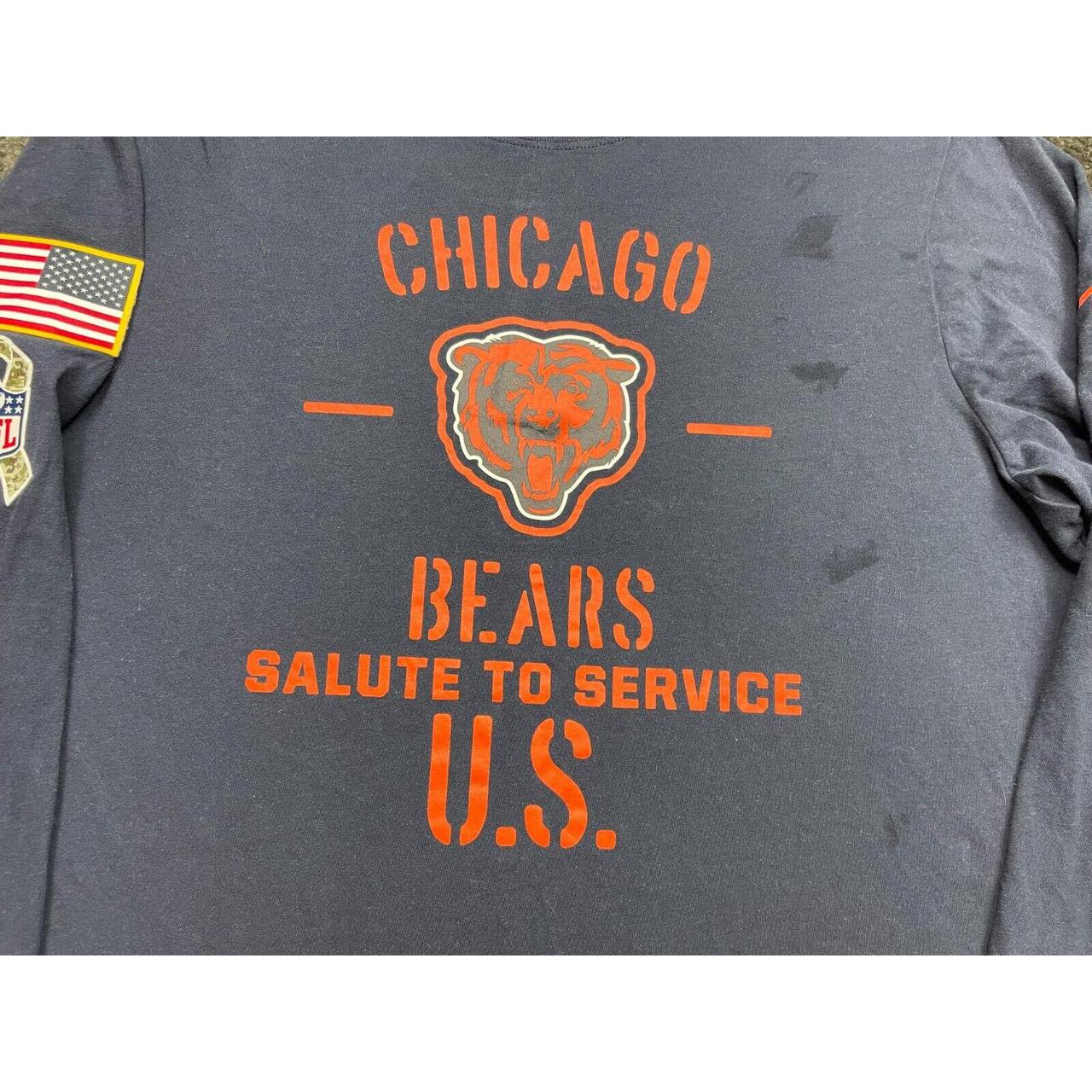 Men's Nike Chicago Bears Salute to Service Tee