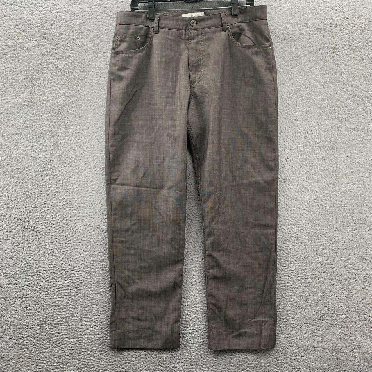 Up For Sale is an BRAX Pants Mens 36x29 Measured... - Depop