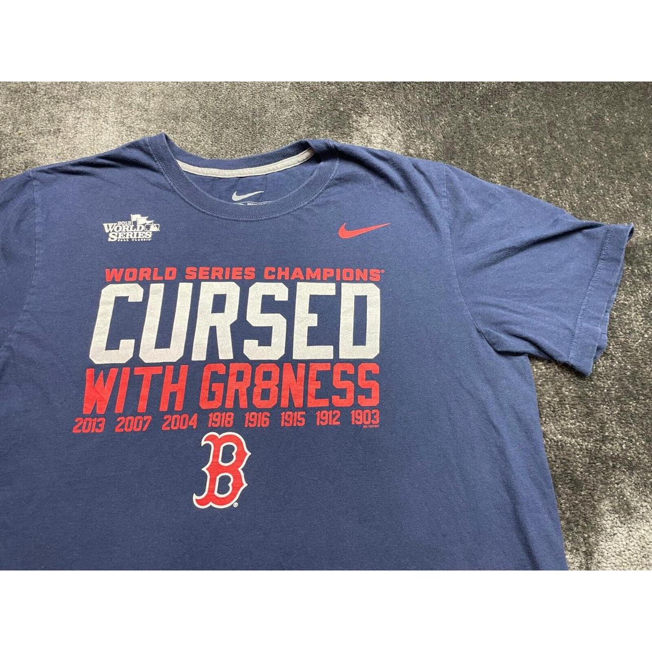 Boston Red Sox Vintage 2004 World Series Champions T-Shirt Size XL Extra  Large