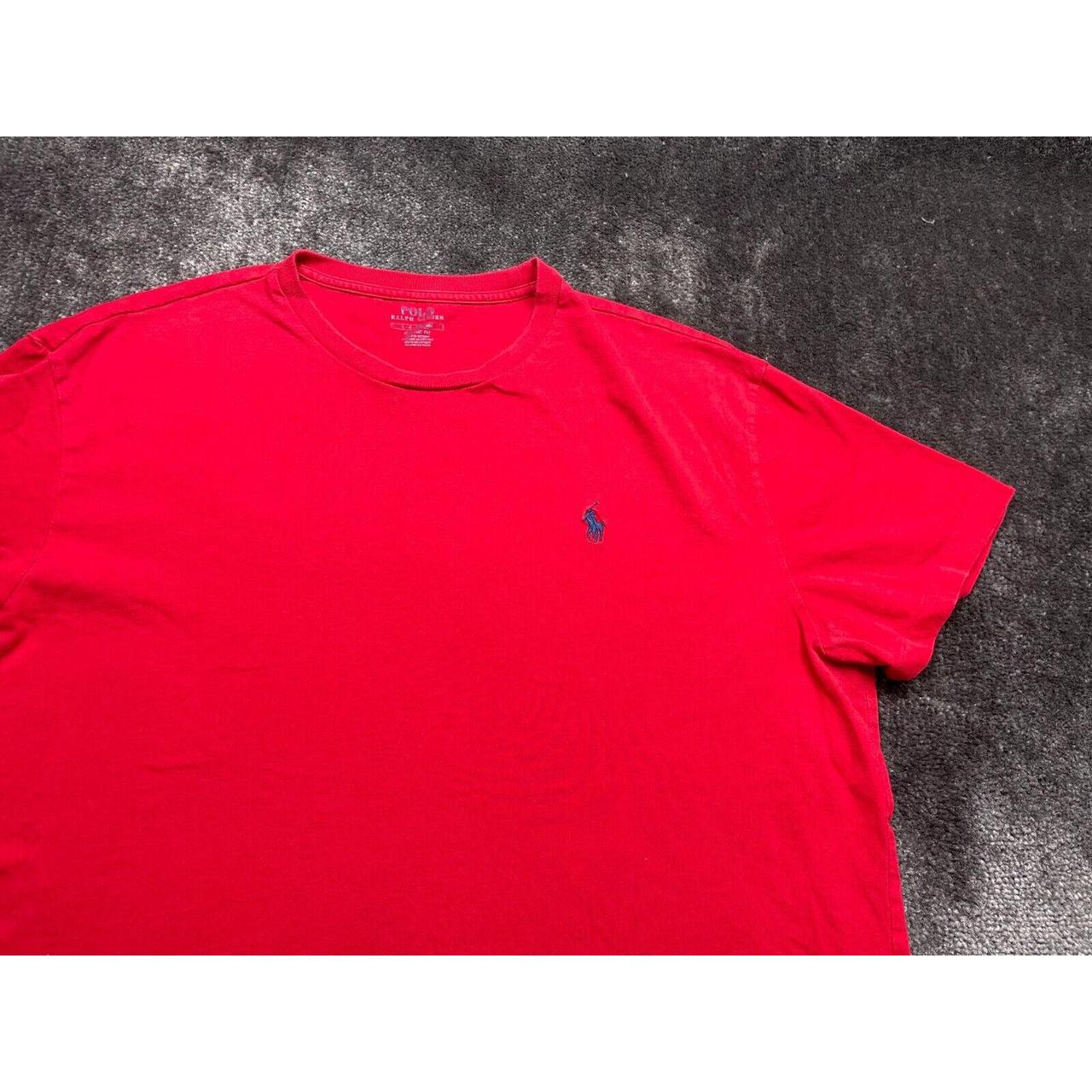 Polo Ralph Lauren Men's Classic-Fit V Neck T-Shirt - Red