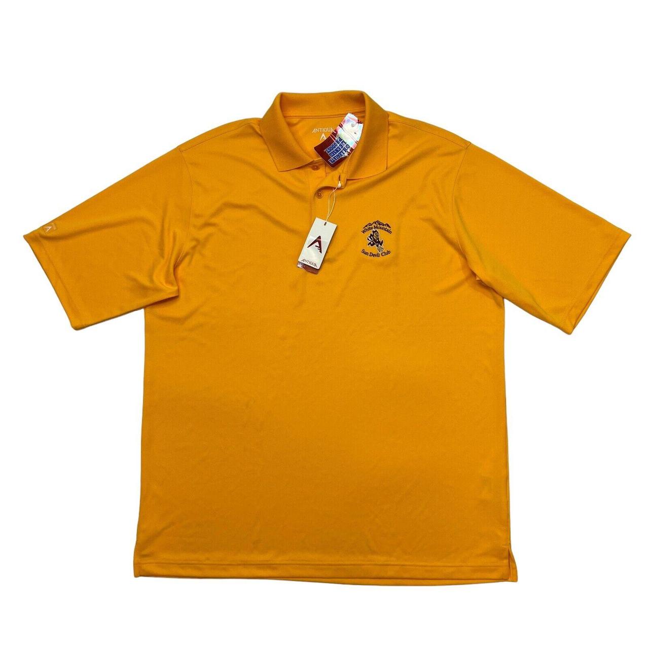 Antigua Apparel Men's Polo Shirt - Yellow - L