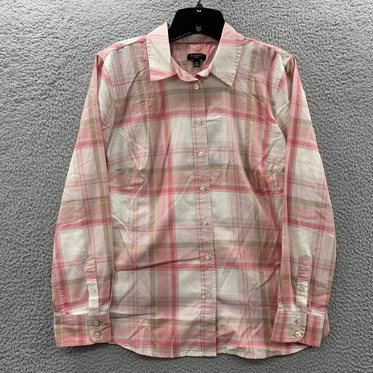 Up For Sale is an TALBOTS Shirt Womens Petite Medium... - Depop