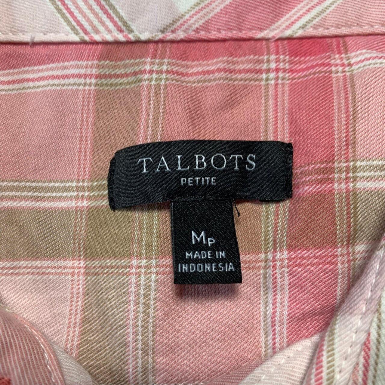 Up For Sale Is An Talbots Shirt Womens Petite Medium - Depop