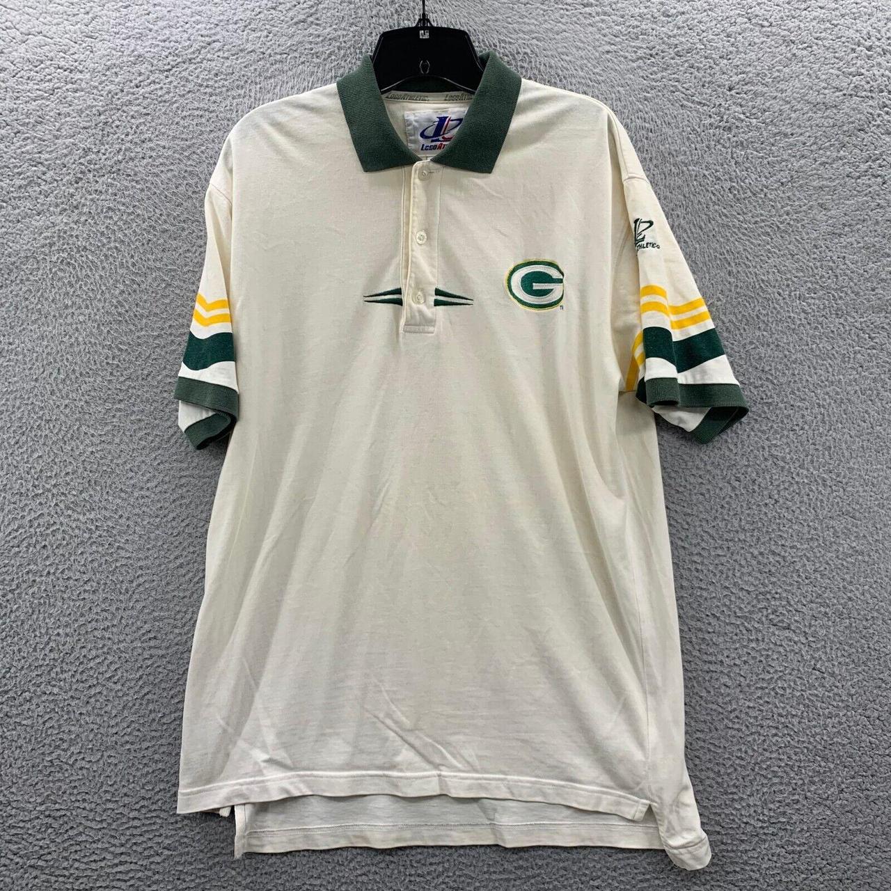 Green Bay Packers collared shirt! Excellent - Depop