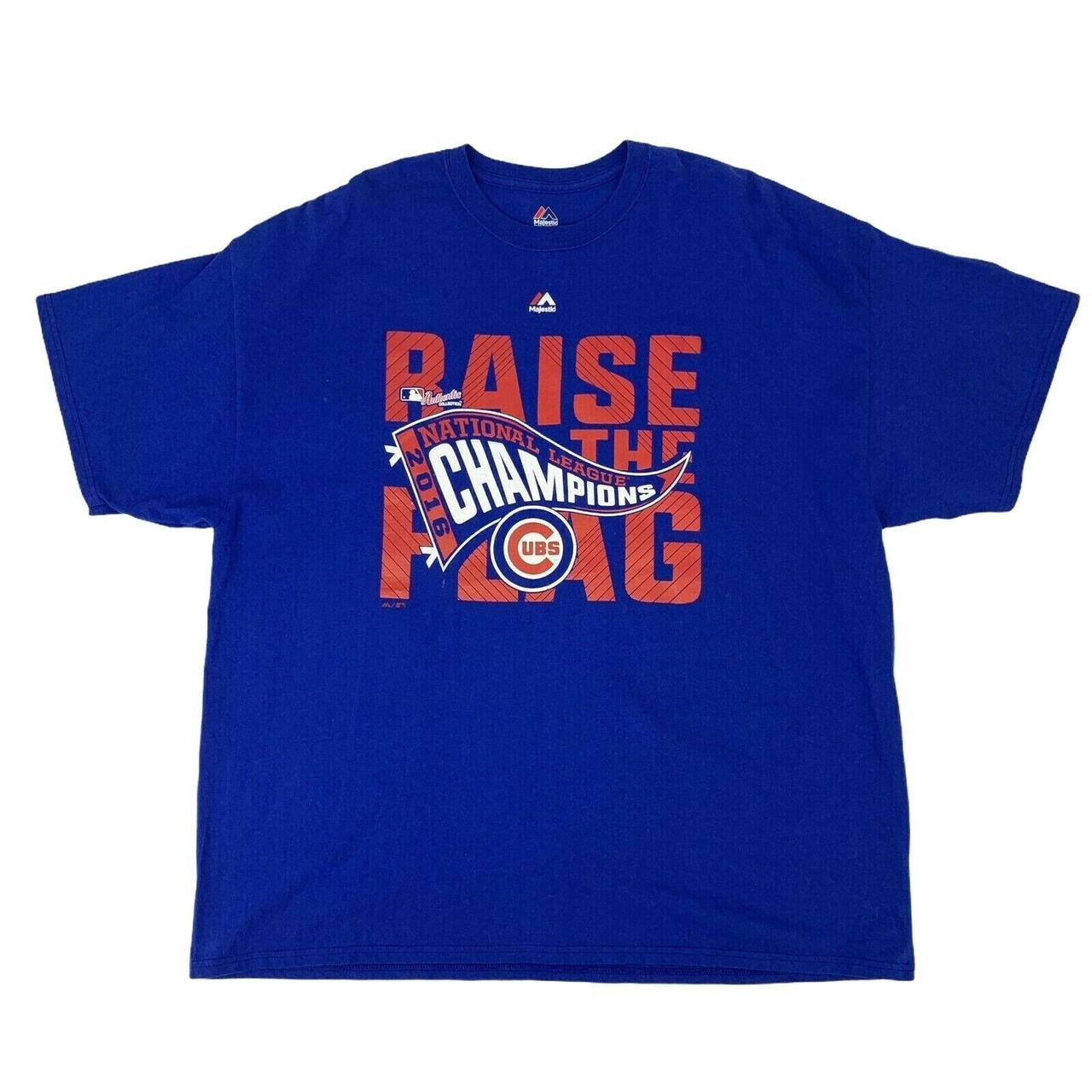 Raise The Flag 2016 Chicago Cubs World Series T-Shirt