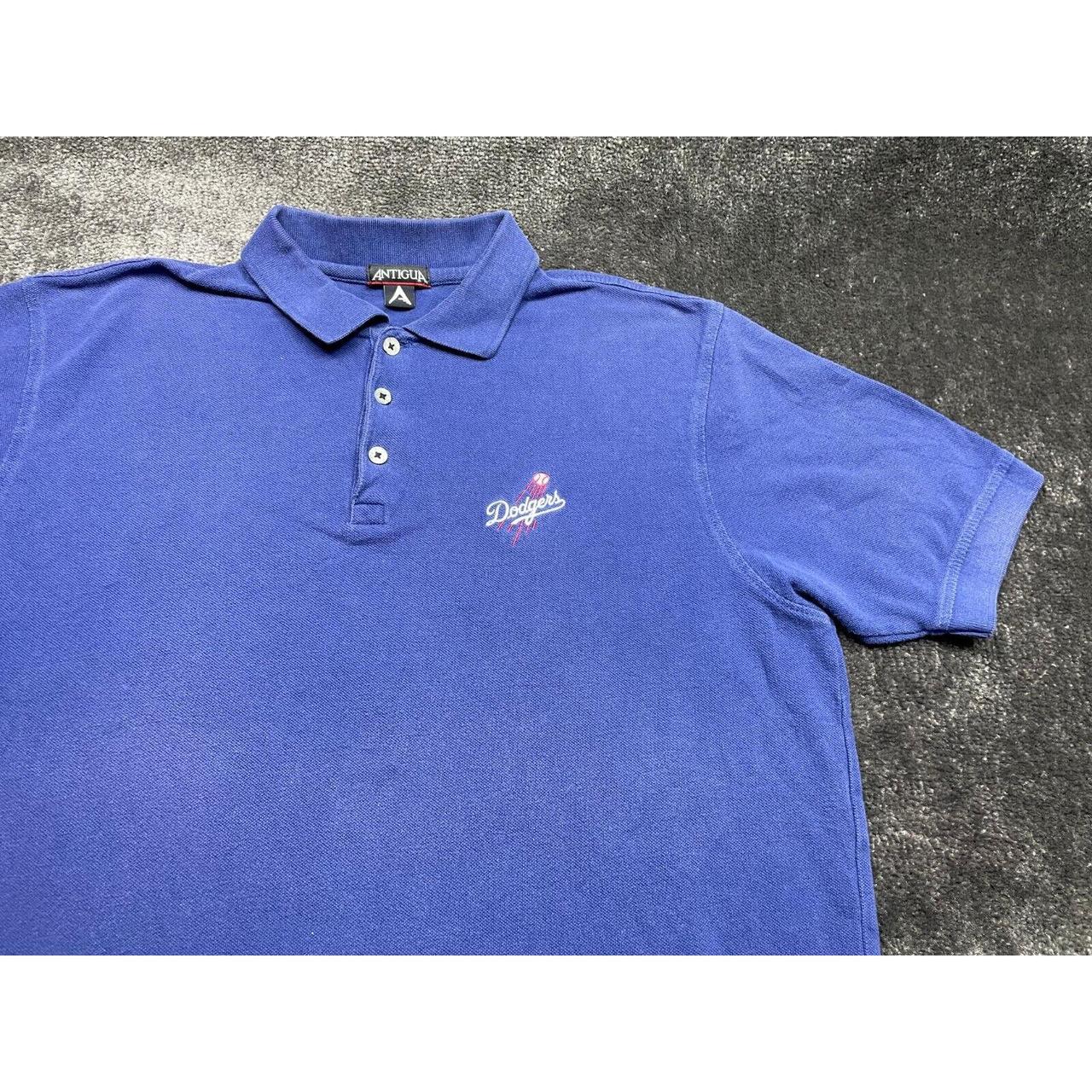 MLB Men's Polo Shirt - Blue - L