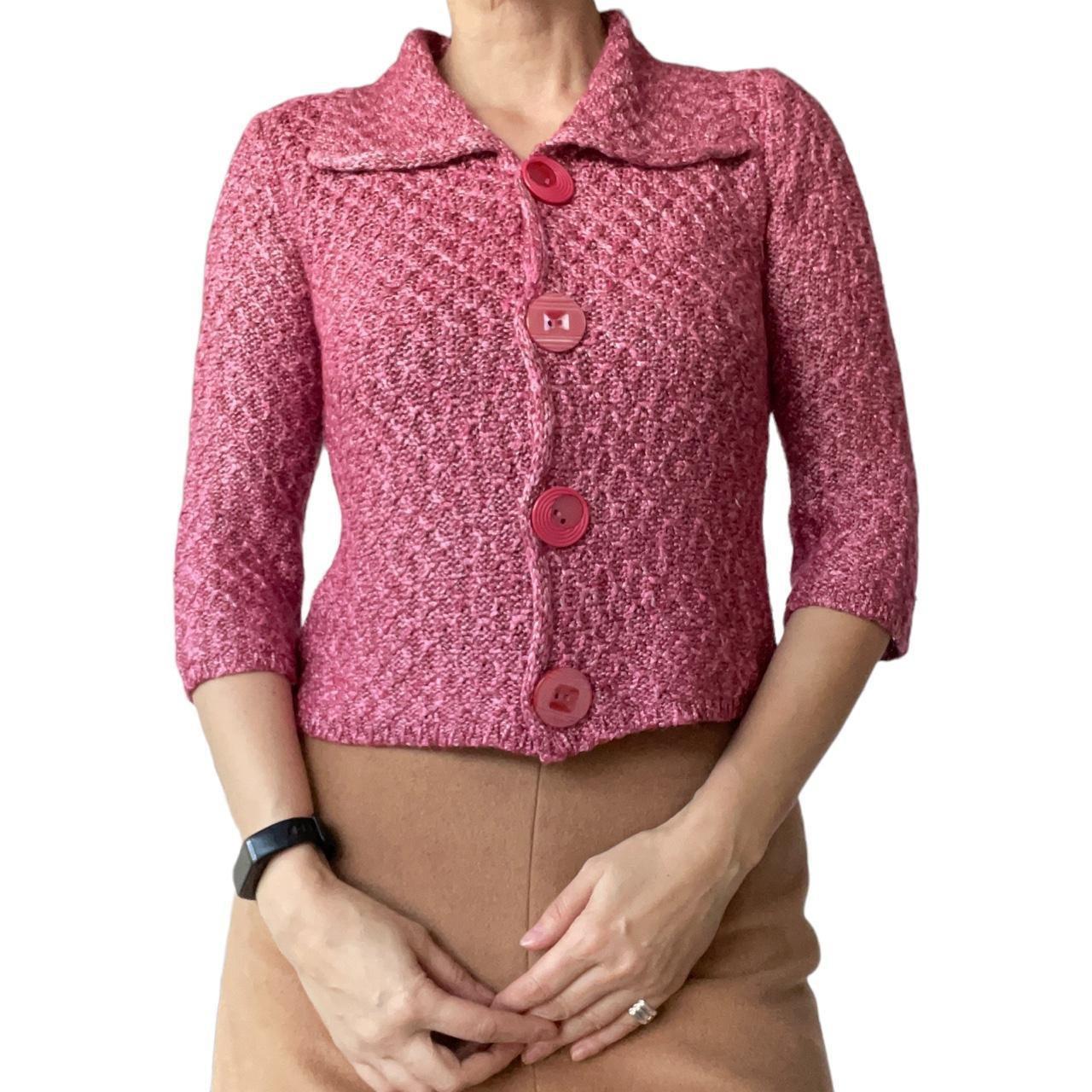 M&s ladies pink cardigan best sale