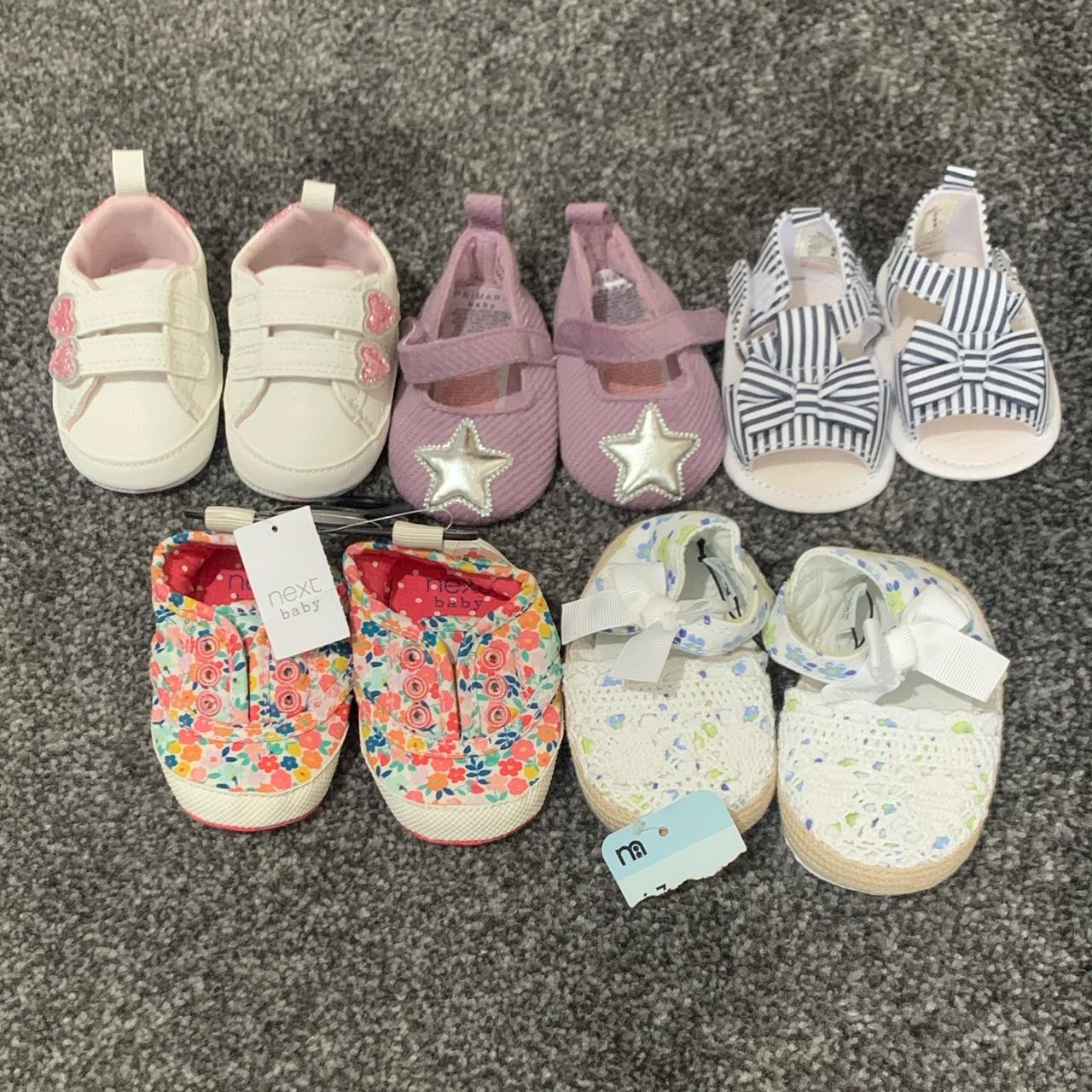 Baby girl shoes top 3 from primark size 0 3 months. Depop