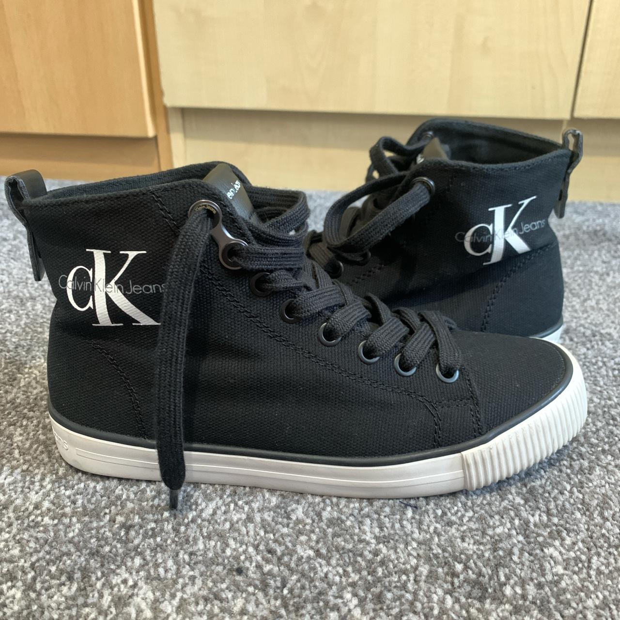 Calvin Klein Jeans Icaro canvas high Depop