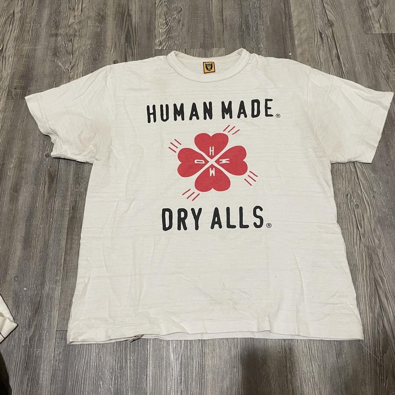 Human Made Dry Alls Tee size XL fits like size L... - Depop