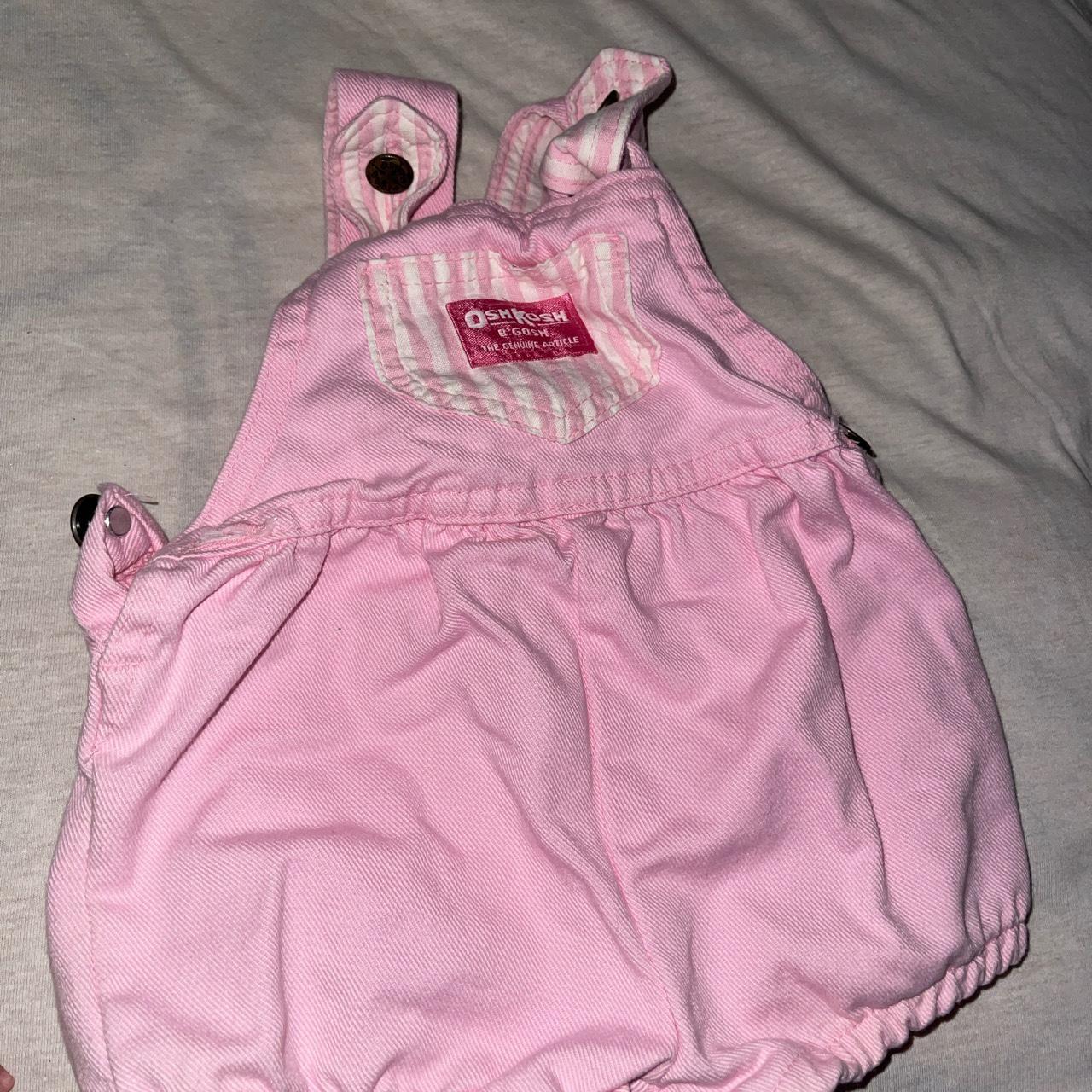 Oshkosh hot sale pink overalls