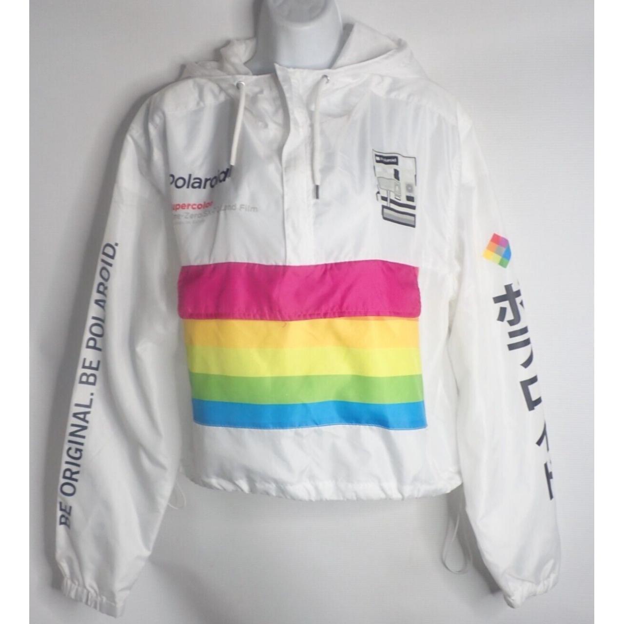 Polaroid 2024 jacket white