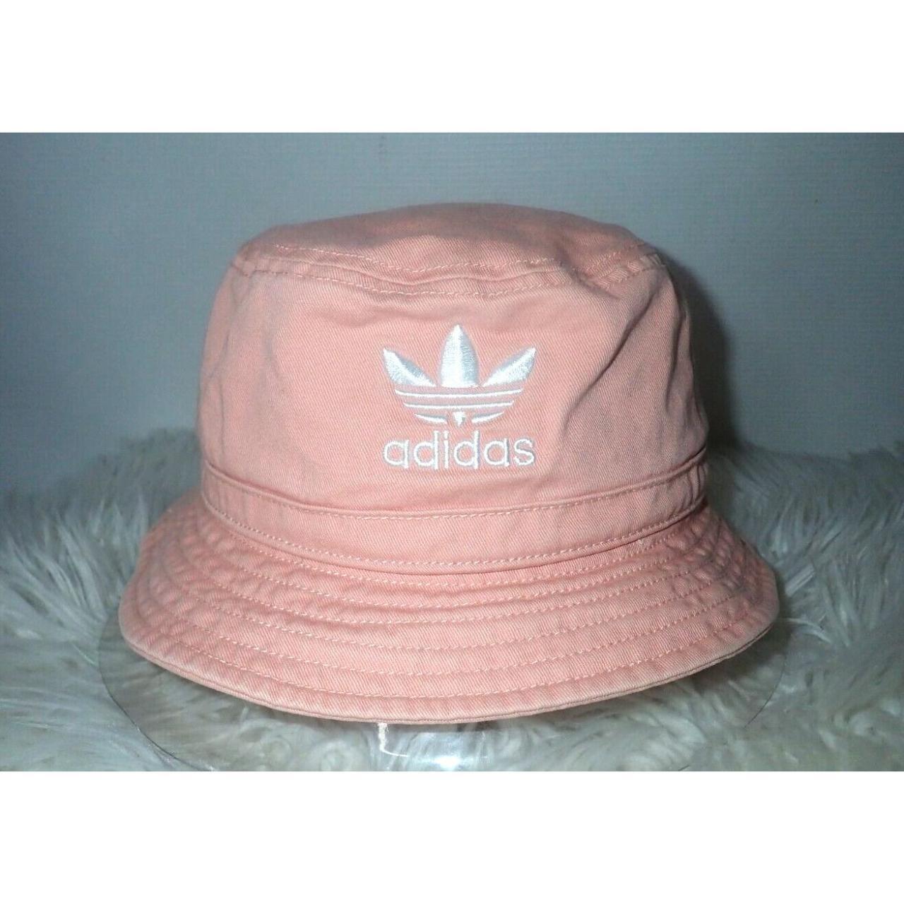 Adidas Unisex Originals Trefoil Bucket Hat Pink. Depop