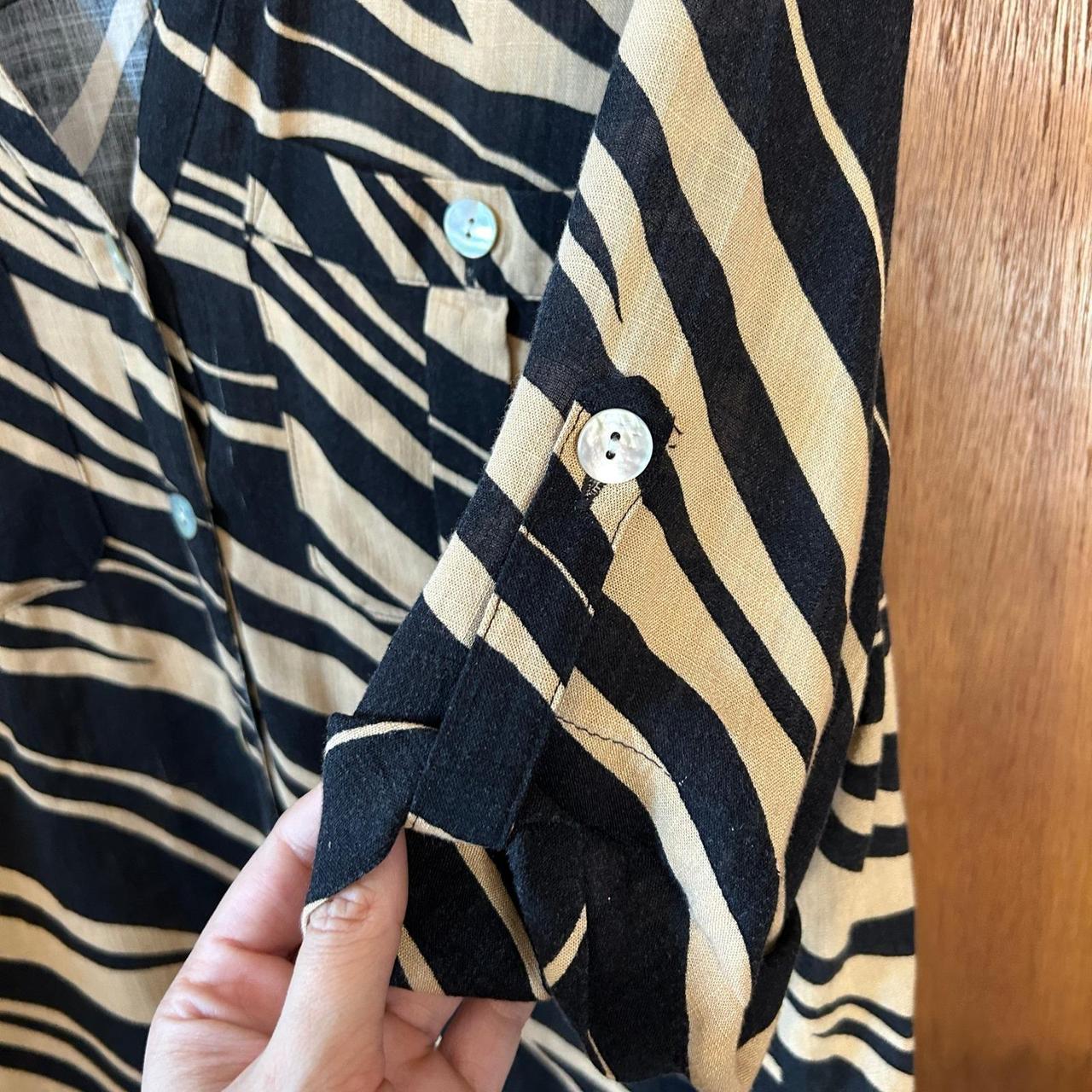 Ruby Rd. Women's Blouse - Black/Tan - L – Ruby Rd… - image 6