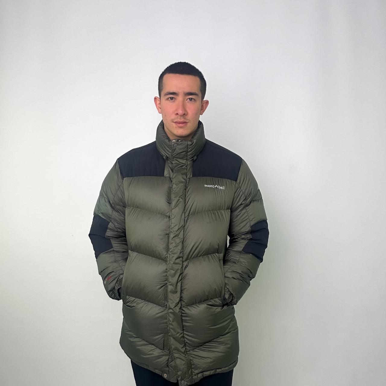 Green y2ks Mont Bell Windstopper EX 800 Puffer... - Depop