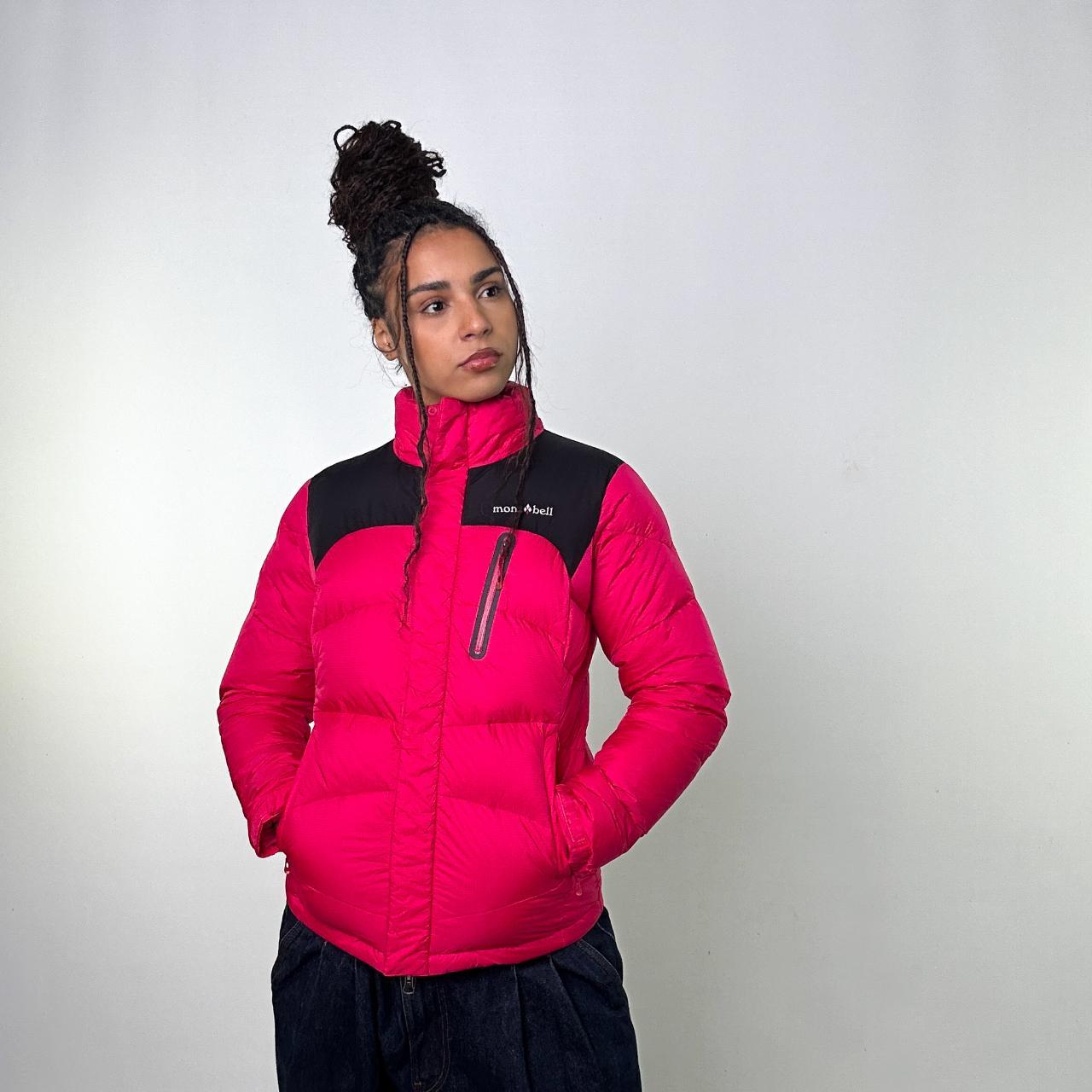 Yellow y2ks Mont Bell Puffer Jacket Coat, Tagged
