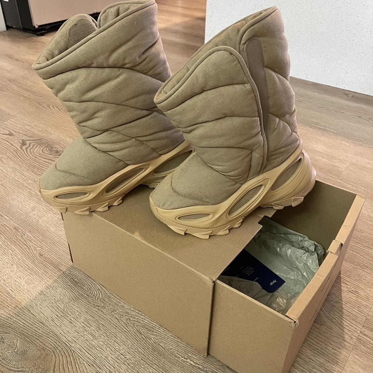 mens black yeezy boots