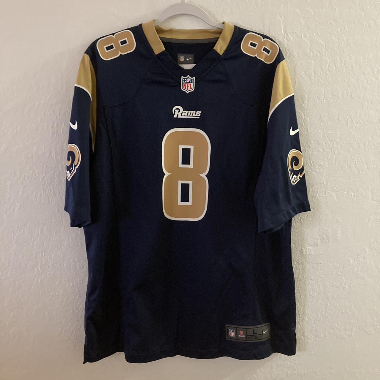 Sam Bradford St. Louis Rams Nike Game Jersey - Navy Blue