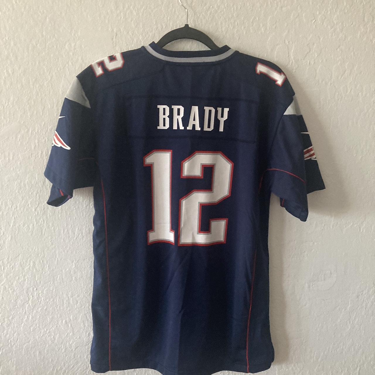 Nike NFL Patriots Tom Brady Jersey - S Nike NFL - Depop