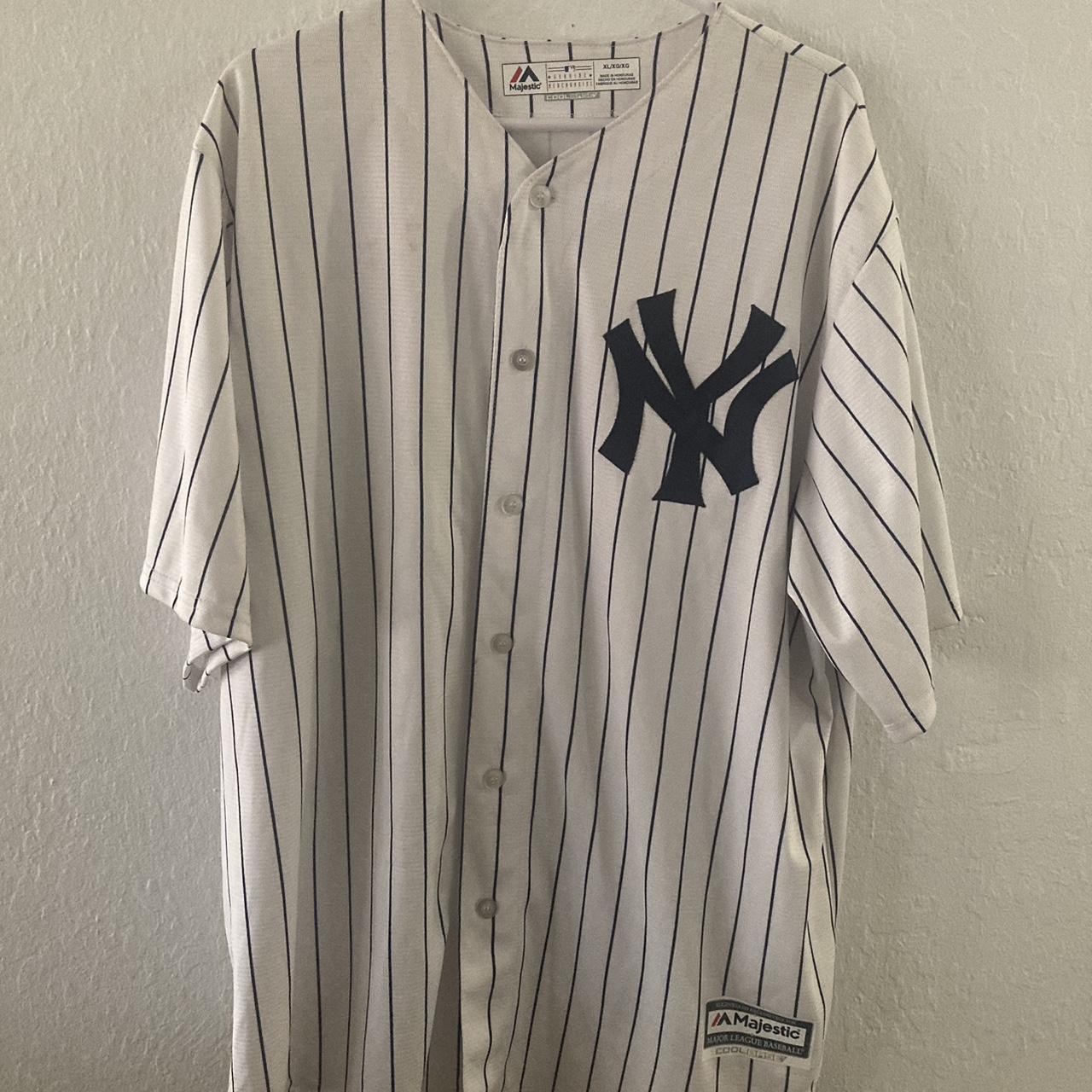 Majestic New York Yankees Giancarlo Stanton Jersey Shirt Mens