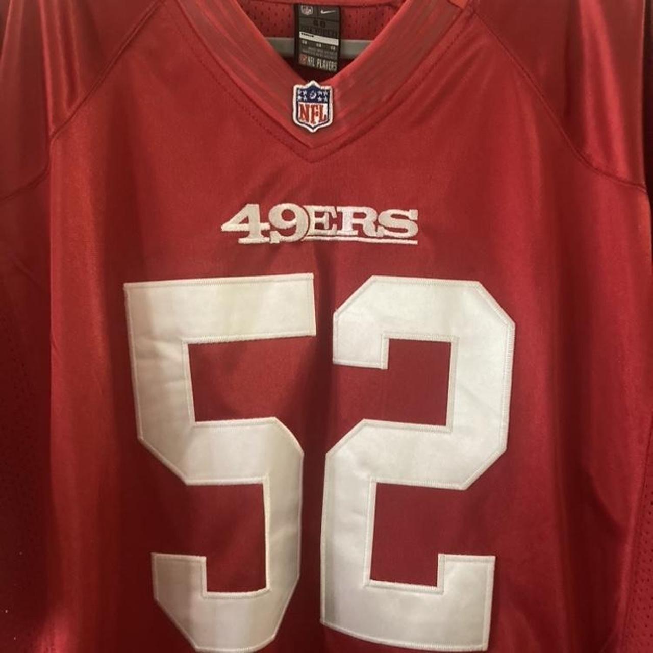 Patrick Willis #52 San Francisco 49ers Reebok Jersey - Depop