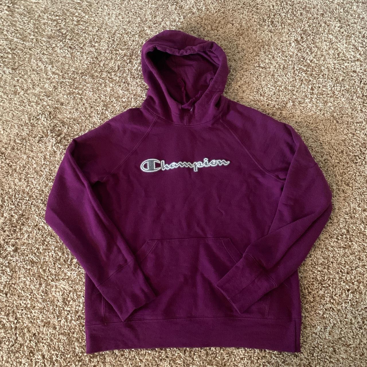 Plum champion hot sale hoodie