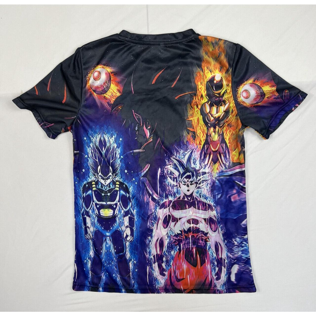 Dragon Ball Z T-Shrit Men’s Small All Over Print... - Depop