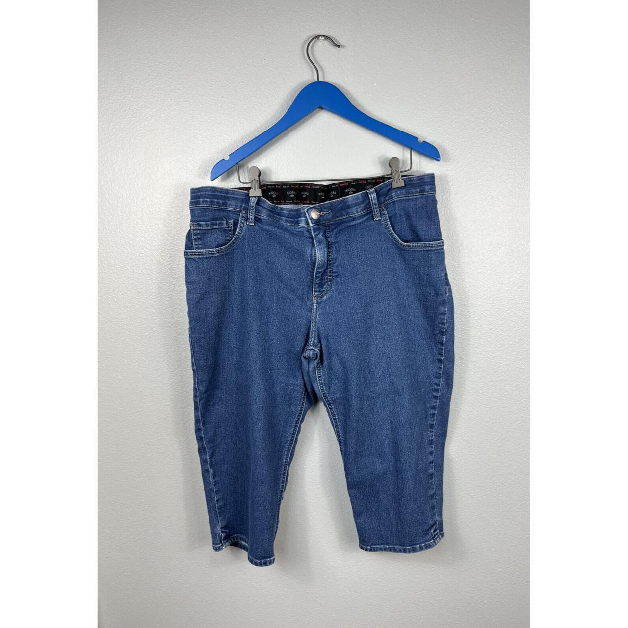 Women’s Jeans 16W Capris Lee Riders Denim Blue... - Depop