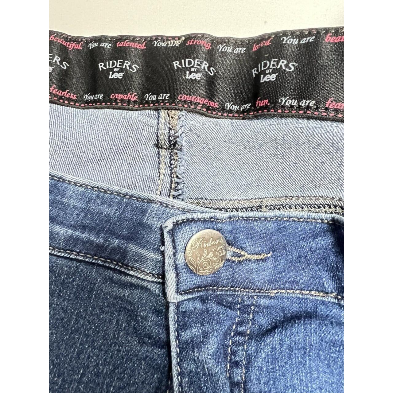 Women’s Jeans 16W Capris Lee Riders Denim Blue... - Depop