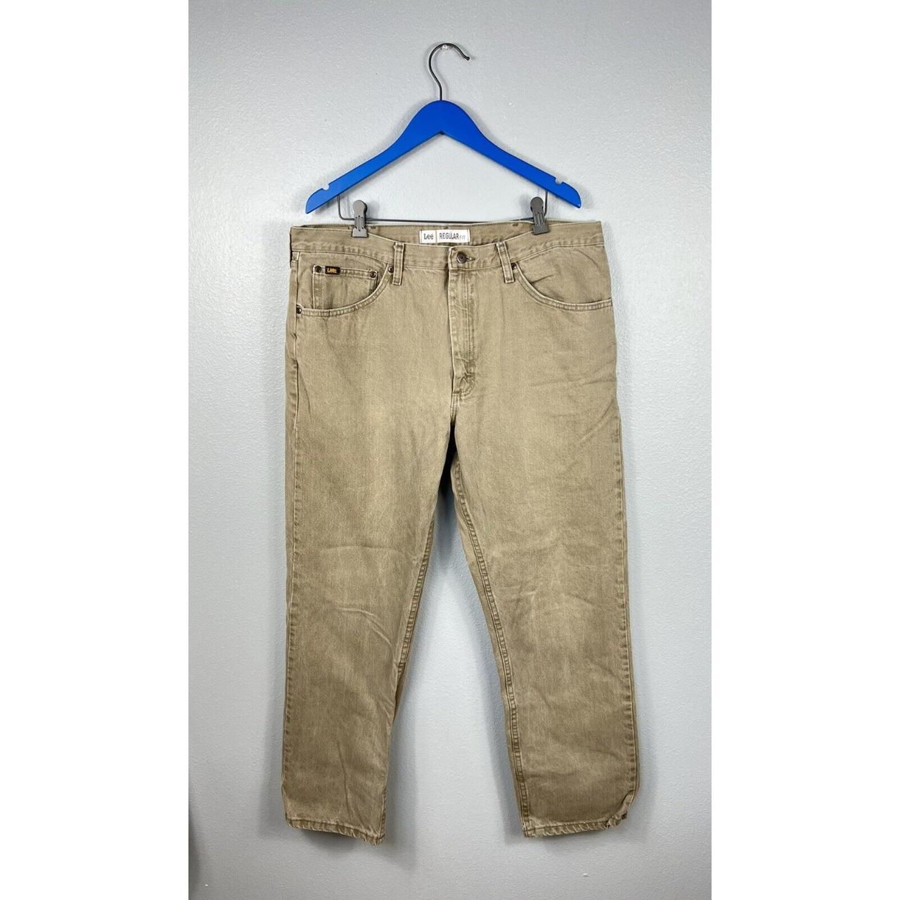 Men’s Jeans Denim Chino Khakis Size 32x32 Lee... Depop