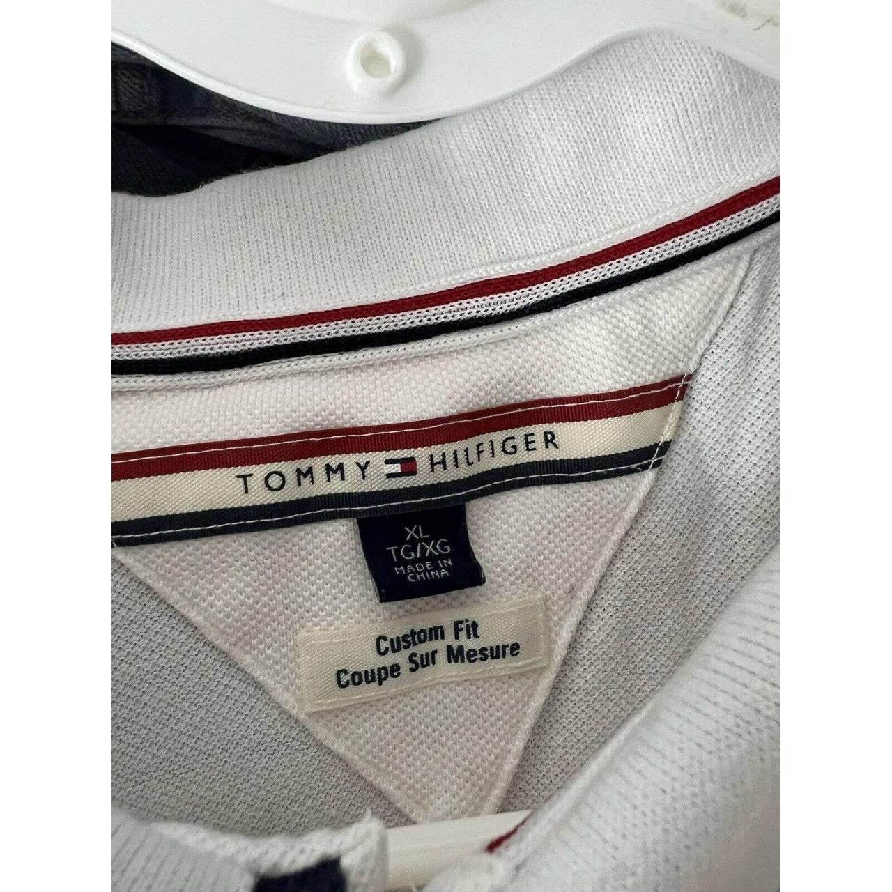 Tommy Hilfiger Men's White Polo-shirts | Depop