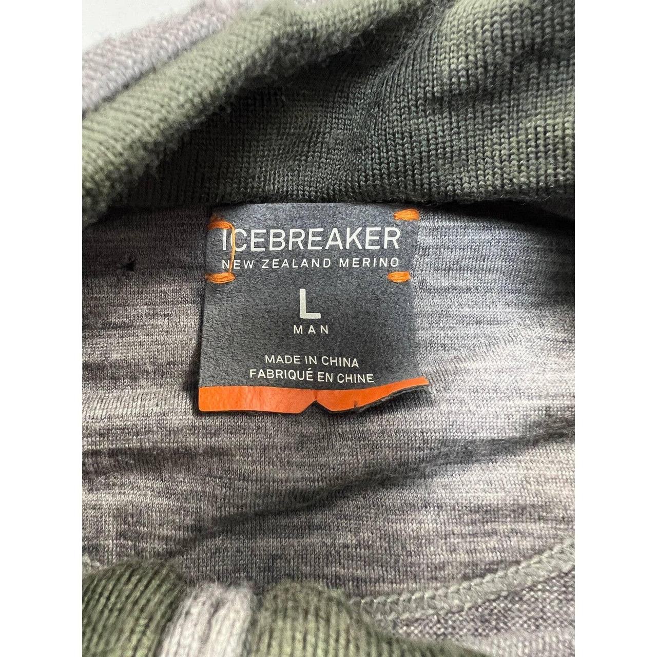 Ice Breaker Sweater Large Merino Wool New Zealand... - Depop