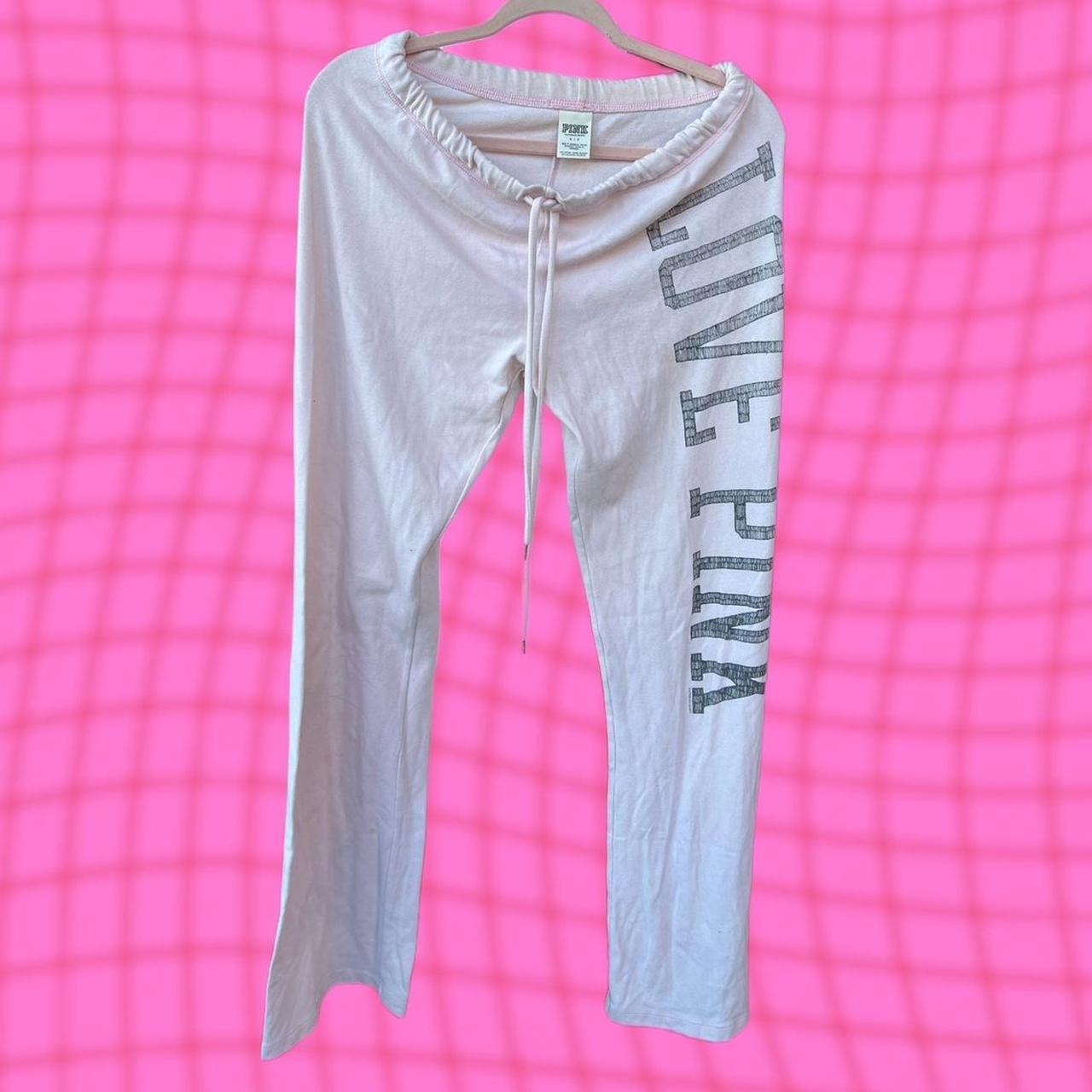💓 PINK Sweat Pants . Victoria Secret LOVE PINK - Depop
