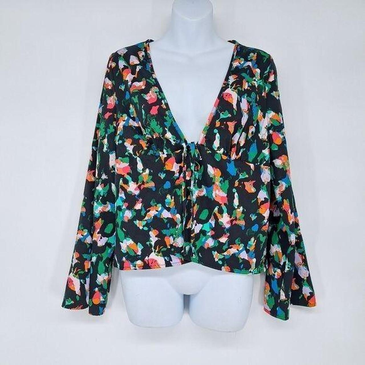 Open Edit Women's Top - Multi - L – Open Edit Bla… - image 1