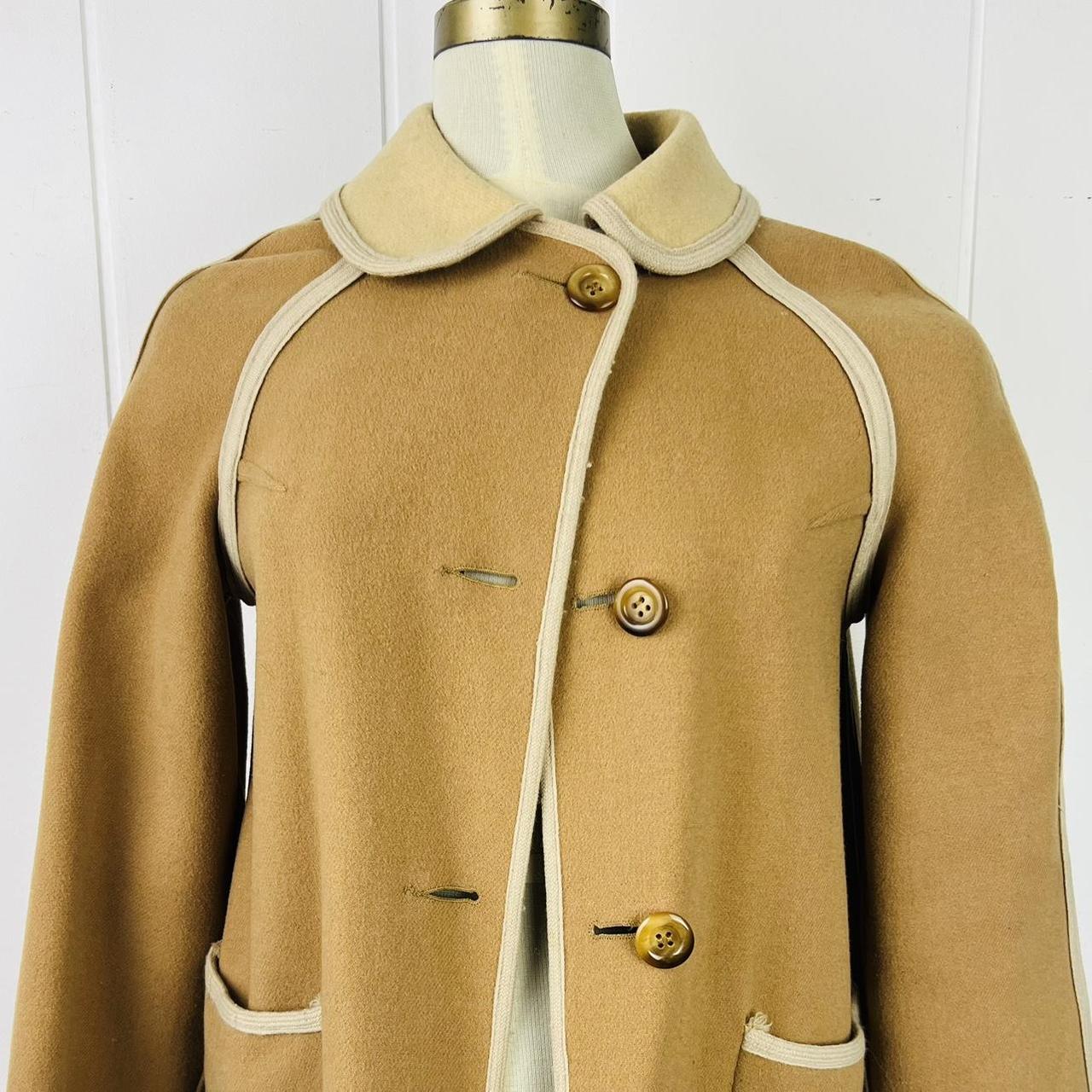 Vintage 1970s Wetherall Reversible Wool Coat,