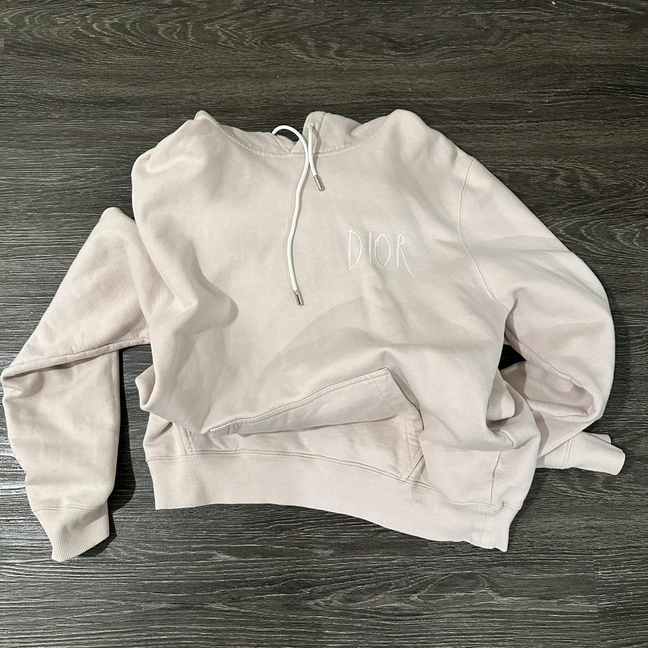 pastel pink dior hoodie #dior #christiandior #hoodie - Depop