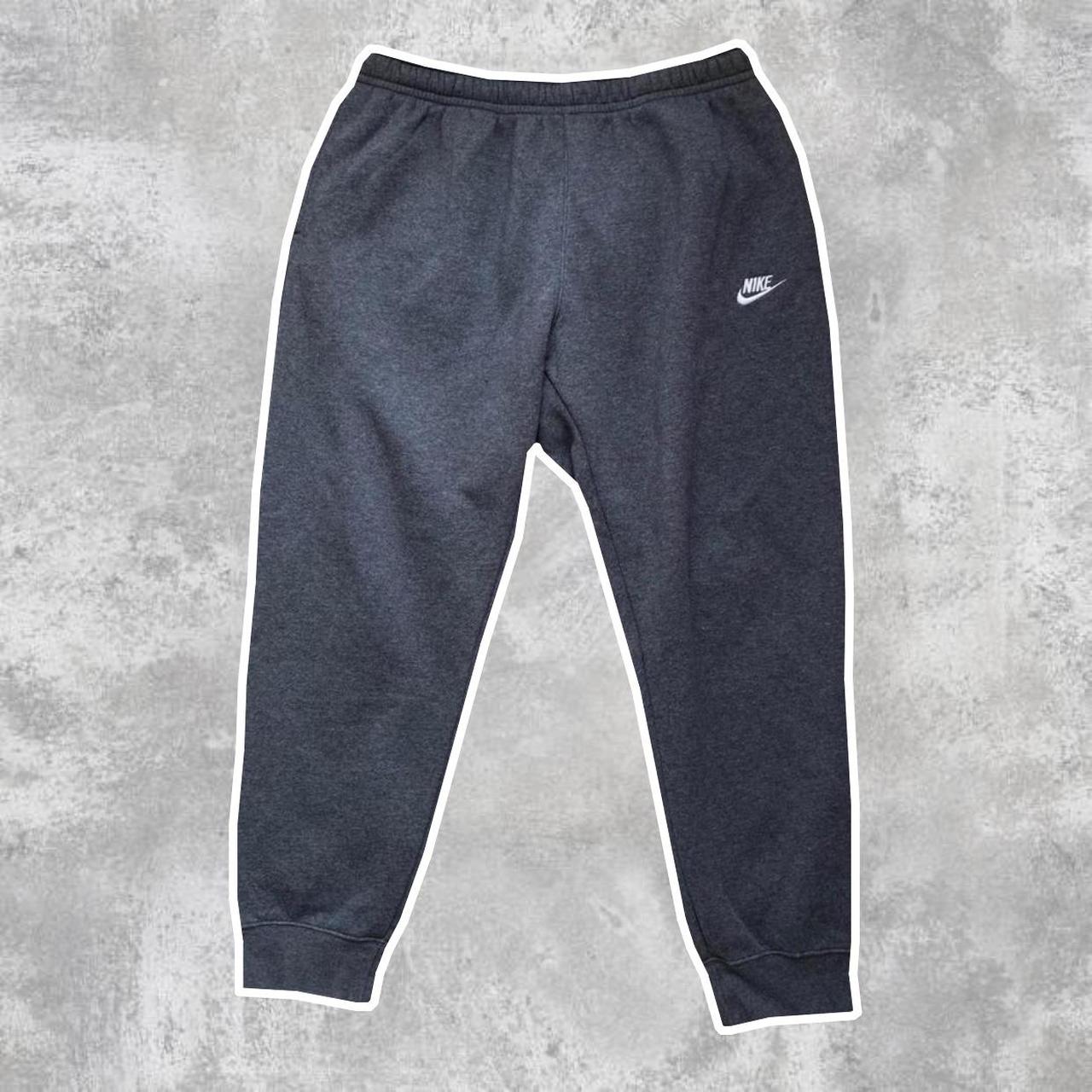 NIKE CLUB JOGGERS DARK GREY NEAR NEW CONDITION NOT... Depop