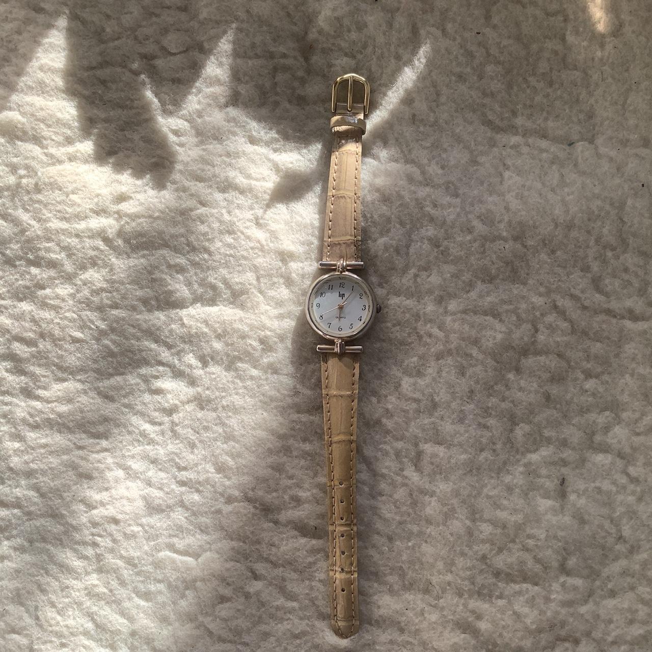 Women's Tan Watch | Depop