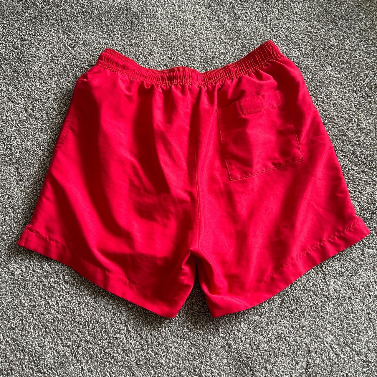 Calvin Klein Men's Red Swim-briefs-shorts | Depop