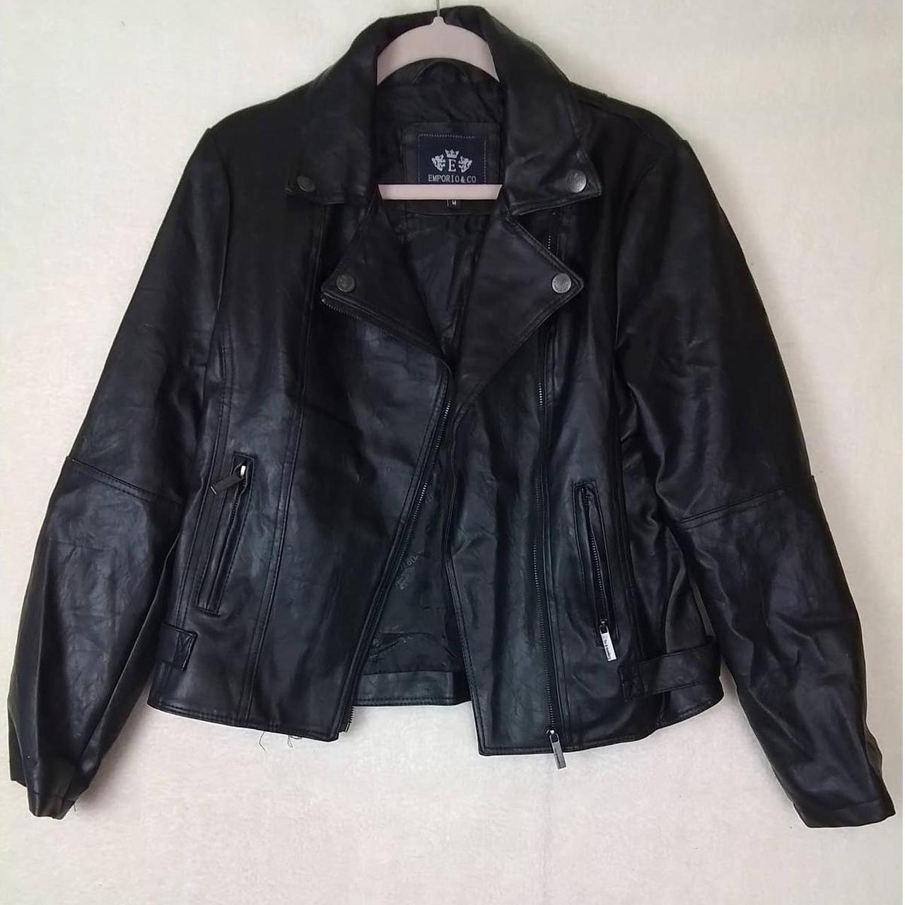 Emporio & hotsell co leather jacket