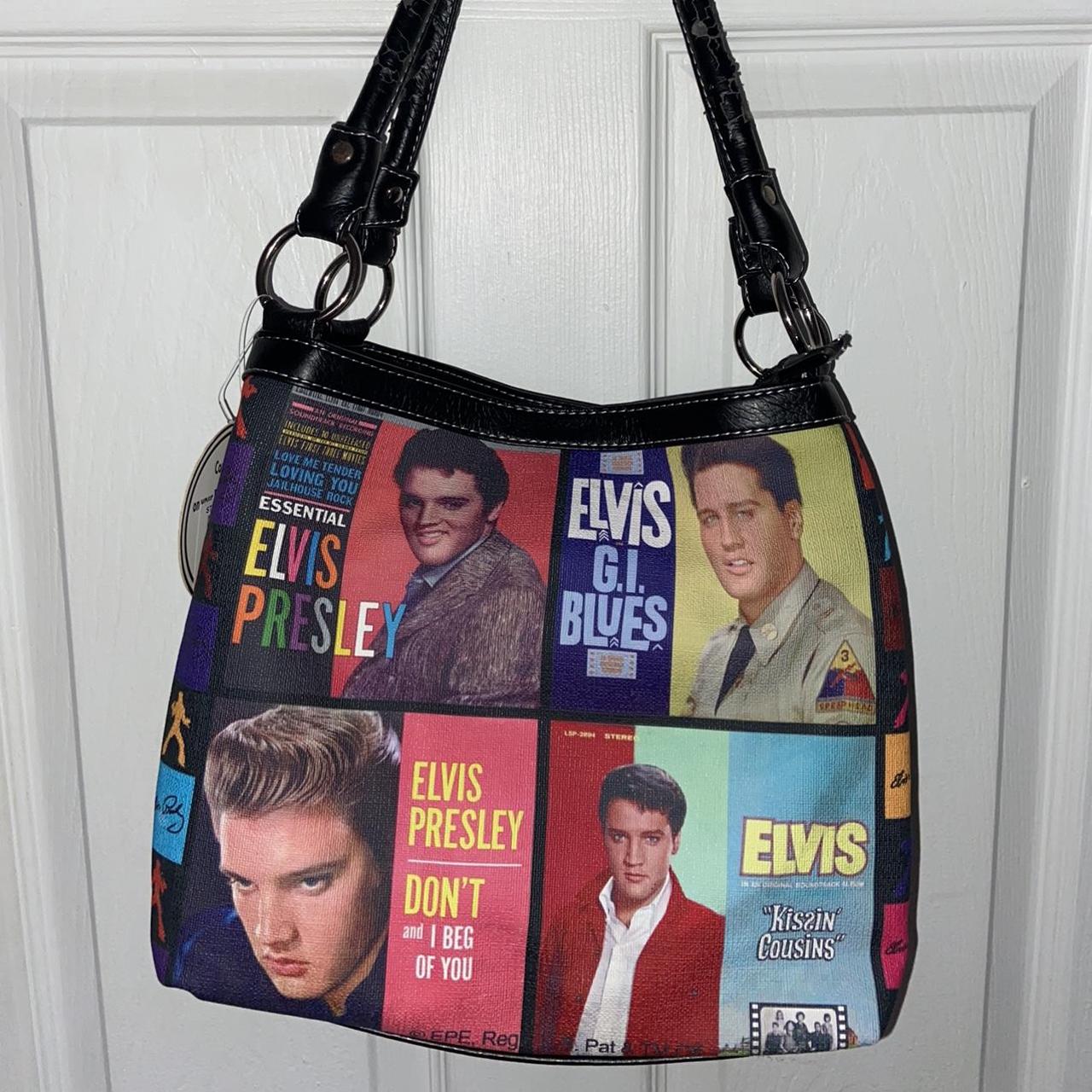 Many Elvis Presley Handbag, Women Leather Handbag, Music Lover Bag