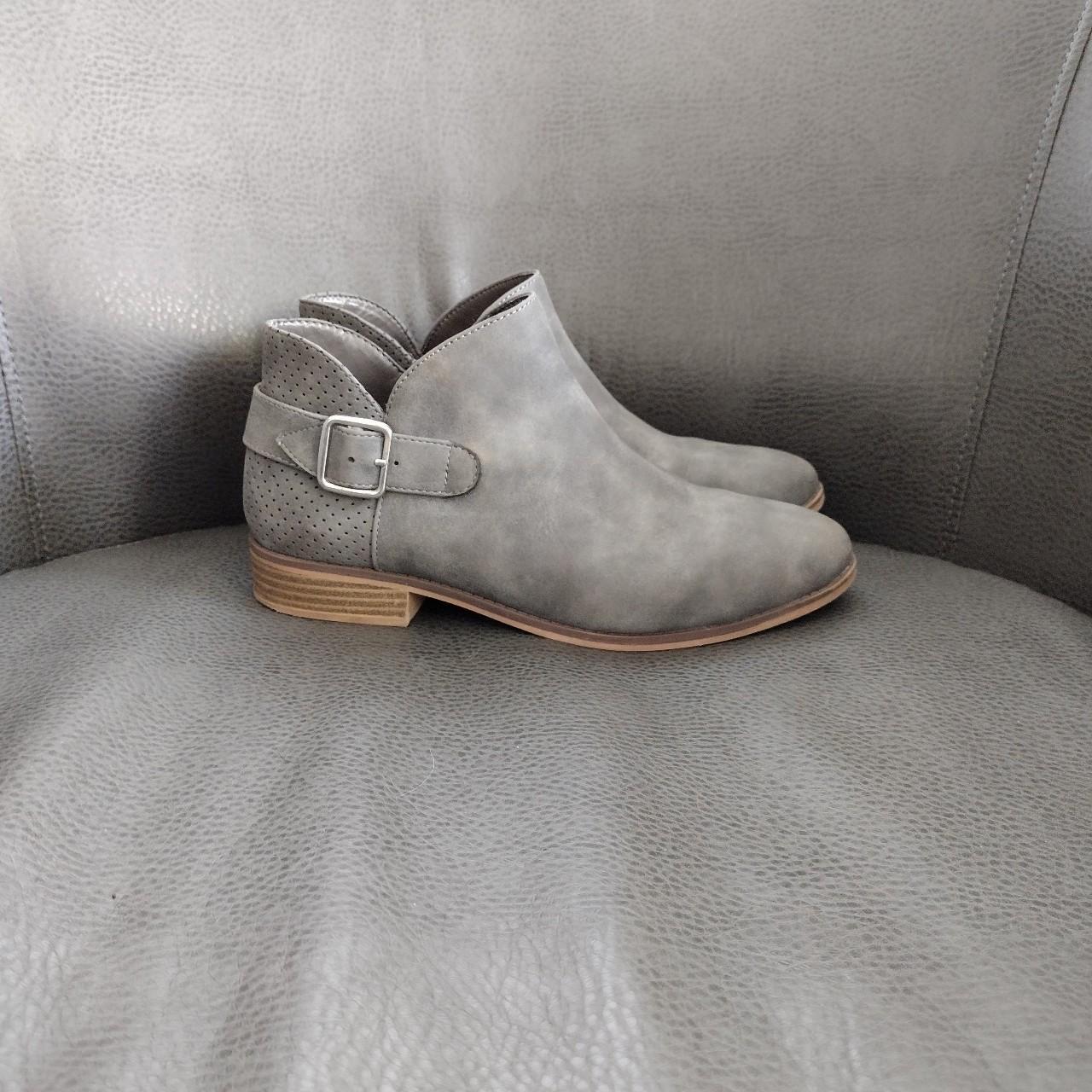 Ladies grey ankle boots size 5 best sale