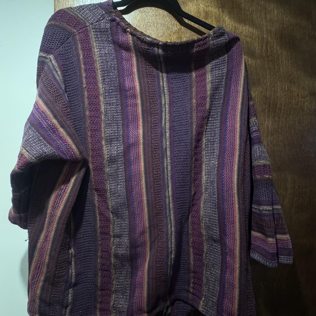 Chaps Women's Sweater - Purple/Multi - XXL – Comf… - image 1