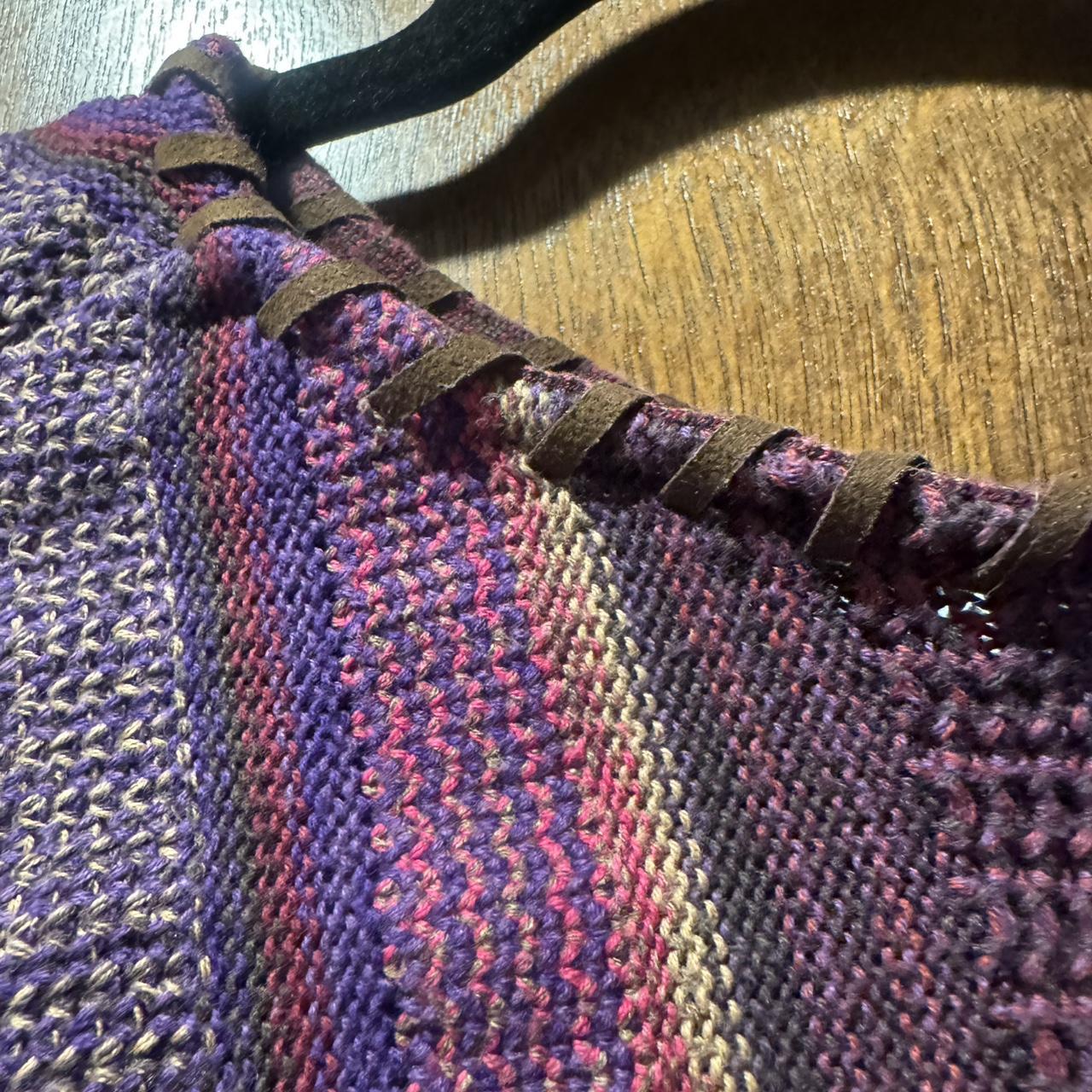 Chaps Women's Sweater - Purple/Multi - XXL – Comf… - image 2