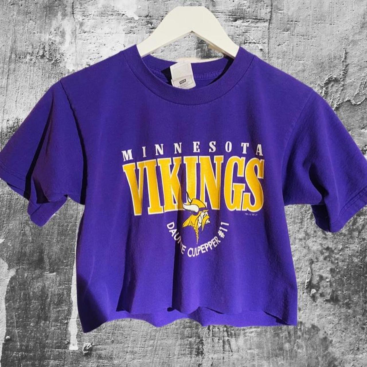 minnesota vikings crop top